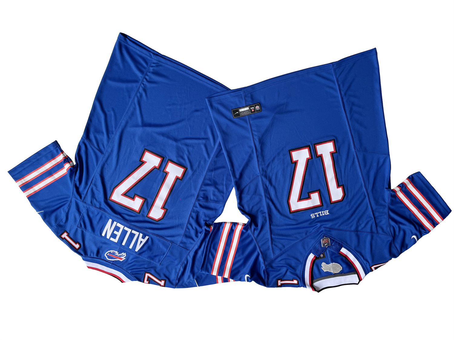 2023 NFL Men Buffalo Bills 17 Josh Allen Nike Vapor F.U.S.E. Limited Jersey